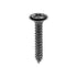 Auveco # 12957 Phillips Oval #6 Head Tapping Screw 8-18 X 1". Qty 100.