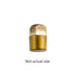 Auveco 292 Brass Square Head Plug 1/4 Pipe Threads Qty 5 