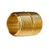 Auveco 307 Brass Close Nipple 1 Length 3/8 Thread Qty 5 