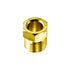 Auveco 30 Inverted Nut Brass 3/16 Tube Size Qty 10 