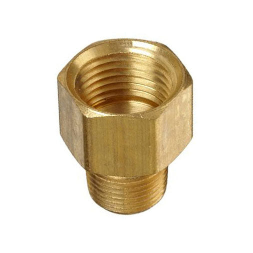 Auveco 327 Brass Adapter 1/4 Threads A 1/4 Threads B Qty 5 