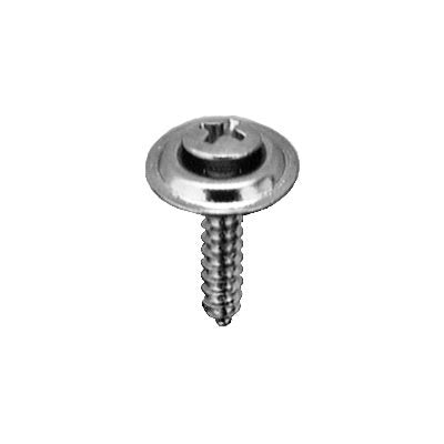 Auveco 3468 10 X 1-1/4 8 Head Phillips Oval Head SEMS Washer Tapping Screw Qty 100 