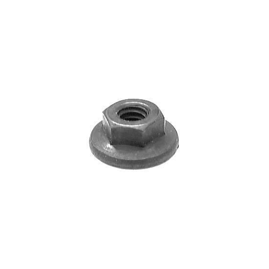 Auveco 5167 Spin Lock Nut With Serrations 5/16 -18 USS 13/16 Flange O/S Dia Qty 100 