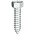 Auveco 5332 3/8 X 1-1/2 Indented Hex Head 9/16 AF Tapping Screw Zinc Qty 50 