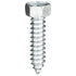 Auveco # 2109 14 X 3/4" Indented Hex Head Tapping Screw 7/16" Hex Zinc. Qty 100.
