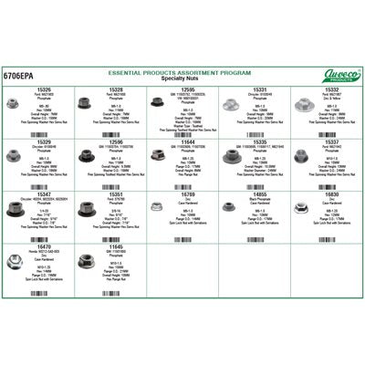 Auveco # 6706EPA Specialty Nuts Assortment. Qty 1.