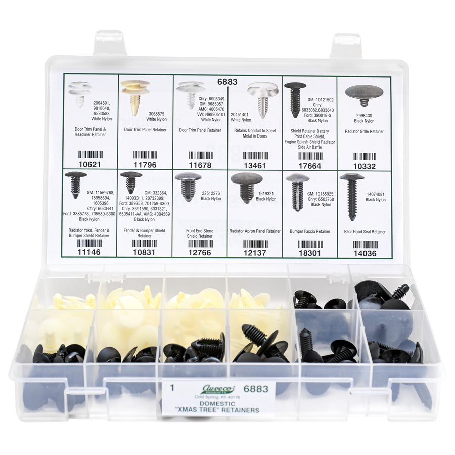 Auveco Item 6883 Domestic Xmas Tree Retainer Quik-Select Kit Quantity 1