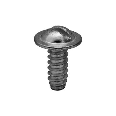 Auveco # 8249 1/4" X 5/8" Slotted Round Washer Head Screw Zinc. Qty 100.