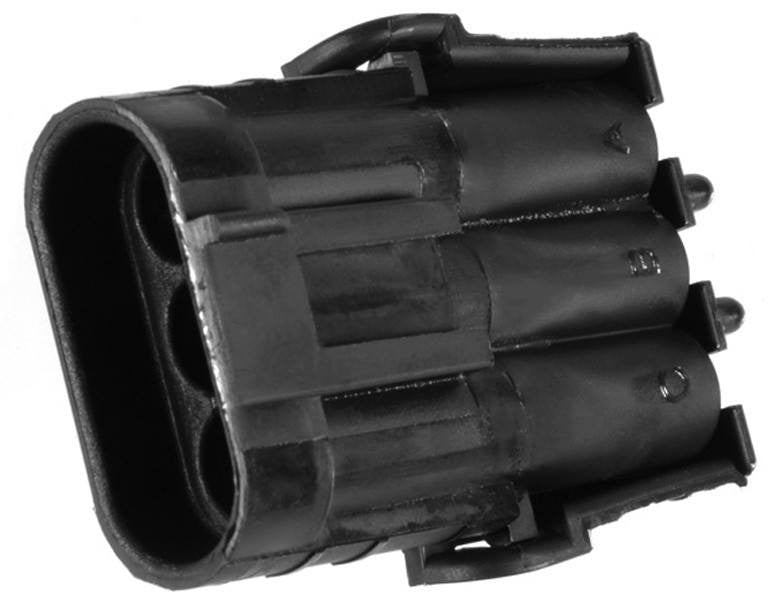Auveco 15953 3-Cavity Connector Shell For Male Terminal Qty 15 