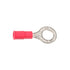 Auveco 17040 Vinyl Insulated Ring Terminal 22-18 Gauge 1/4 Stud Red Qty 50 