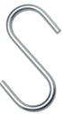 Auveco 11298 3/16 X 3 S-Hooks Galvanized Qty 50 