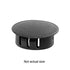 Auveco 18907 Black Nylon Locking Hole Plug 1-1/4 Qty 50 