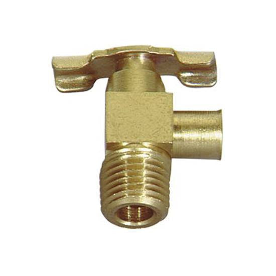 Auveco 374 Brass Angle Bib Drain 1/4 Pipe Threads Qty 5 