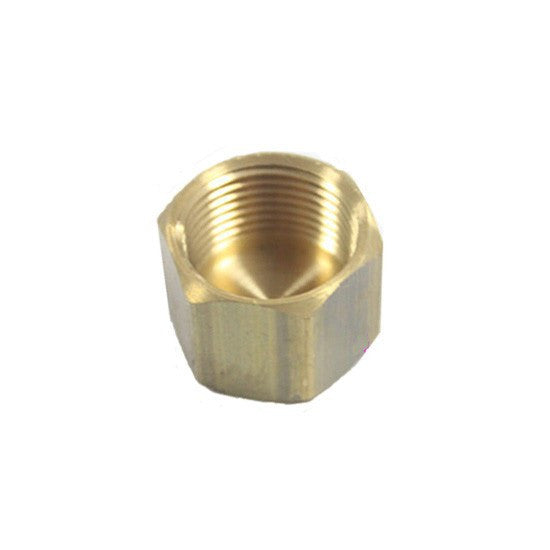 Auveco 287 Brass Cap 1/8 Pipe Threads Qty 5 