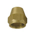 Auveco 221 Brass Flare Nut Short 1/4 Tube Size Qty 5 