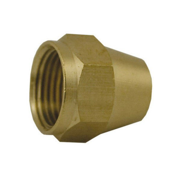 Auveco 223 Brass Flare Nut Short 3/8 Tube Size Qty 5 