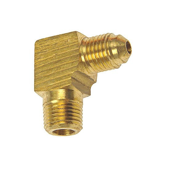 Auveco 233 Brass Male Elbow 5/16 Tube 1/4 Pipe Qty 5 
