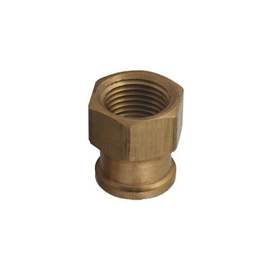 Auveco 335 Brass Reducing Coupling 1/4 Threads A 1/8 Threads B Qty 5 