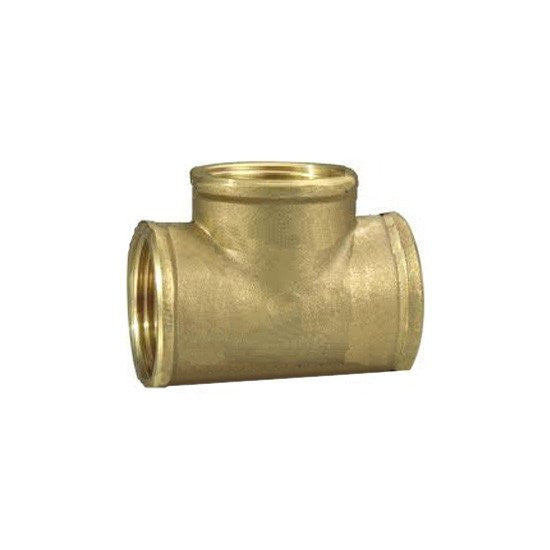 Auveco 355 Brass Tee 1/8 Pipe Threads Qty 5 