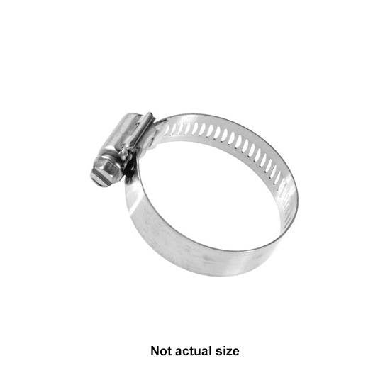 Auveco 18483 Hose Clamp Size Number 16, 3/4 - 1-1/2 All Stainless Steel Qty 10 