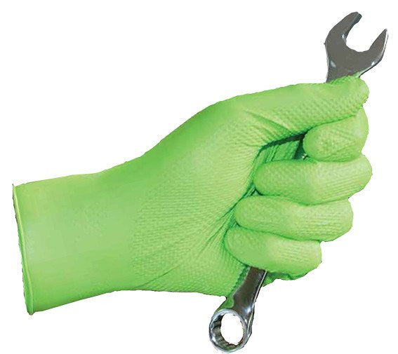 Auveco 22195 Panther Grip Green Nitrile Glove X-Large Qty 1 