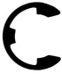 Auveco 8835 1-3/8 E-Type Retaining Rings Qty 50 