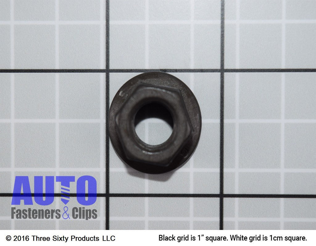 Auveco 11645 M10-1 5 Hex Flange Nut 21mm Outside Dia Class 9 - Phosphate Qty 25