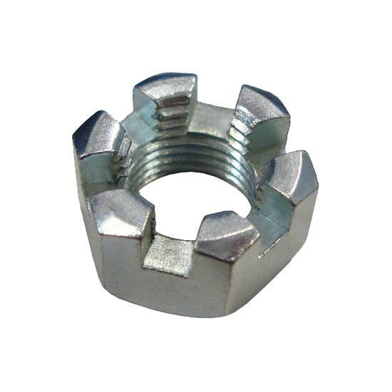 Auveco 12723 Slotted Finished Hex Nuts 5/8 -18 SAE Znc Qty 25 