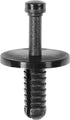 Auveco 22052 BMW Push-Type Retainer, Black Nylon, 20mm Hd , 17mm Length, 6 3mm Hole Qty 25 