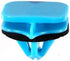 Auveco 21202 Ford Molding Clip Blue Nylon Qty 10 