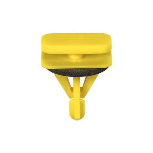 Auveco 22037 GM Molding Clip With Sealer, Yellow Nylon Qty 10 