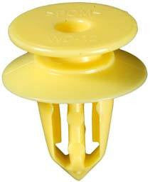 Auveco 21489 GM Retainer- Yellow Nylon Qty 25 