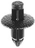 Auveco 21140 Mitsubishi Push Type Retainer - Black Nylon Qty 25 