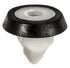 Auveco 21988 Screw Grommet With Black Rubber Sealer White Nylon Qty 10 