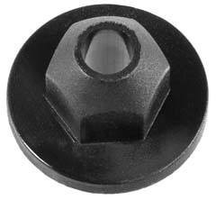 Auveco 21456 Volkswagen And Audi Molding Nut Qty 25 