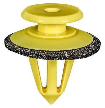 Auveco 21853 VW / Audi Land Rover And European Ford Yellow Nylon Retainer Qty 25 