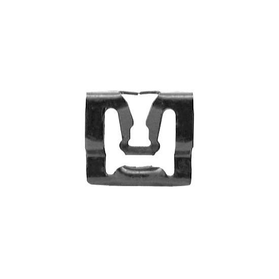 Auveco 9353 Window Reveal Molding Clip Phosphate And Black Qty 100 