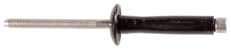 Auveco 18244 GM Split Type Rivet 3/16 Dia 3/16 -3/8 Grip Black Qty 10 