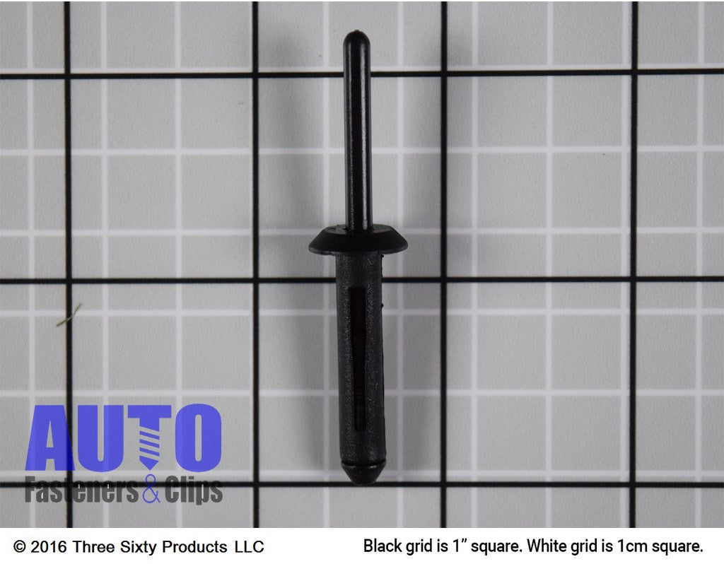 Auveco # 13751 Nylon Expansion Rivet 1/4 Hole Diameter 2-3/16 Length. Qty  25
