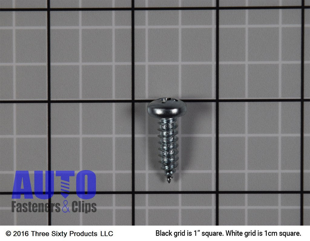 Auveco 3090 14 X 3/4 Phillips Pan Head Tapping Screw Zinc Qty 100 