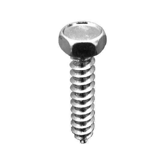 Auveco 3220 5/16 X 1-1/2 Indented Hex Head Tapping Screw Zinc Qty 100 