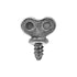 Auveco 15170 Dealer License Plate Thumb Screw Number 14 X 1/2 Qty 25 