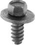 Auveco 15776 Hex Head SEMS Tapping Screw M6 3-1 81 X 16mm Qty 50 