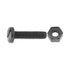 Auveco 18241 M6-1 0 X 25mm Black Nylon License Plate Screw And Nut Qty 25 