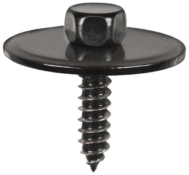 Auveco 21774 Mercedes SEMS Tapping Screw, Black E-Coat M4 8-1 61 X 20mm With 26mm Washer Head Qty 25 