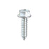 Auveco 2369 10 X 1/2 Indented Hex Head Tapping Screw 5/16 Hex Zinc Qty 100 