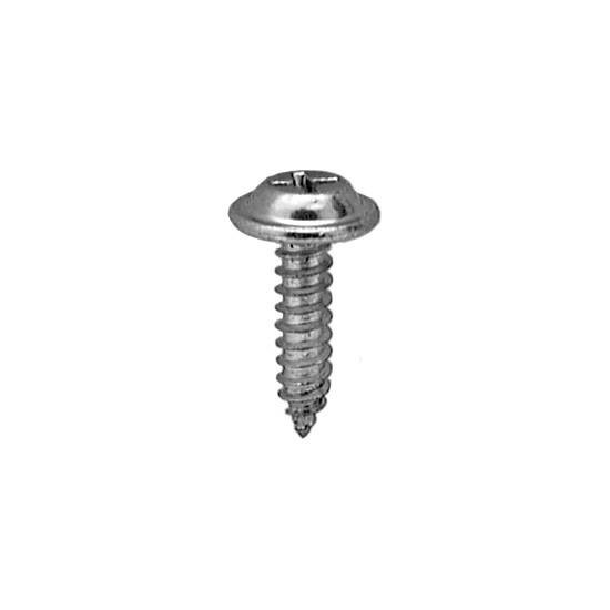 Auveco 13709 10 X 3/4 Phillips Flat Top Washer Head Tapping Screw 15/32 Dia Qty 50 