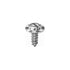 Auveco 5278 10 X 5/8 Slotted Truss Washer Head License Plate Screw, Zinc Qty 100 