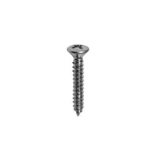 Auveco 2360 8 X 1 Phillips Oval Head Tapping Screw Zinc Qty 100 