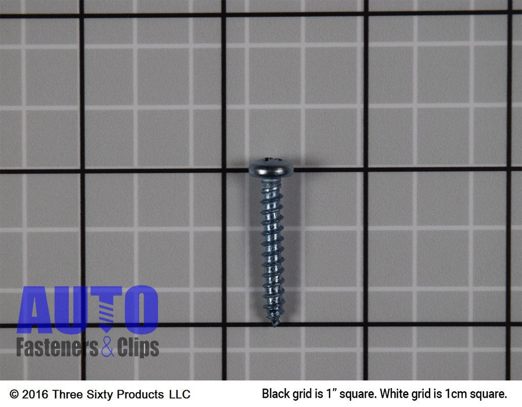 Auveco 3079 8 X 1 Phillips Pan Head Tapping Screw Zinc Qty 100 